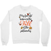 my favorite season is the fall of the patriarchy Crewneck Sweatshirt