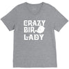 crazy bird lady V-Neck Tee