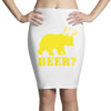 beer t shirt bear plus deer funny tee drinking college humor party shi Pencil Skirts