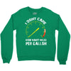 I Don't Care How Many Miles Per Gallon Crewneck Sweatshirt