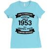 Premium Vintage 1953 Ladies Fitted T-Shirt