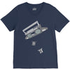boombox V-Neck Tee