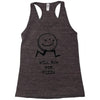 will run for pizza Racerback Tank