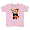 red fox 2 Toddler T-shirt