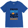Class of 2017 Proud Uncle Graduation V-Neck Tee
