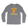 will plie for pizza Long Sleeve Shirts