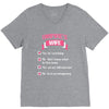 umpire's wife V-Neck Tee