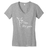 totes ma' goats Women's V-Neck T-Shirt