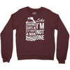 shaving says a lot about a man like Crewneck Sweatshirt