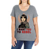 i want you to rebel Ladies Curvy T-Shirt