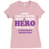alzheimers awareness Ladies Fitted T-Shirt