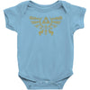 henna hylian symbol Baby Bodysuit