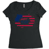 happy 4th of july Women's Triblend Scoop T-shirt