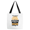 I Never Imagined I Would Be A Super Cool Autism Mom But Here I Am Kill Tote Bags