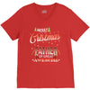 Merry Christmas To Father Of Great Awesome V-Neck Tee