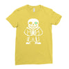 undertale sans Ladies Fitted T-Shirt
