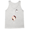 Peek a Boo with Pocket Baby Girl Tank Top