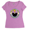 bravo's gym Women's Triblend Scoop T-shirt