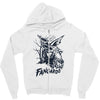 night of the fangaroo Zipper Hoodie