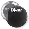 burns london new Pin-back button