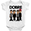 dobre twins dobre brother Baby Bodysuit