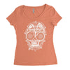 dead head Women's Triblend Scoop T-shirt