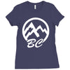 mountains Ladies Fitted T-Shirt