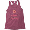 feed me a donut Racerback Tank