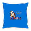 calvin hobbes Throw Pillow