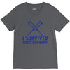 I Survived Foot Surgery V-Neck Tee
