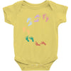Baby Colorful Foot Baby Bodysuit