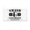 Smash University License Plate