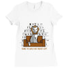 ruling the world Ladies Fitted T-Shirt