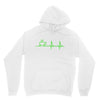 morning coffee heatbeat ekg Unisex Hoodie