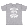 Super Cool Poppy Of A Freaking Awesome Granddaughter Toddler T-shirt