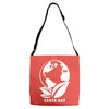 earth day planet Adjustable Strap Totes