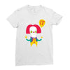 deal with it Ladies Fitted T-Shirt