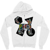 Colorful Cat Zipper Hoodie