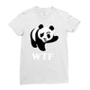 wtf panda Ladies Fitted T-Shirt