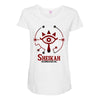 Zelda Glowing Sheikah Eye Maternity Scoop Neck T-shirt