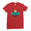 HAPPY FATHERS DAY Ladies Fitted T-Shirt