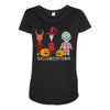 Hallowentown Lock Shock And Barrell Maternity Scoop Neck T-shirt