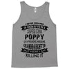 Super Cool Poppy Of A Freaking Awesome Granddaughter Tank Top