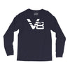 v8 motor sport sound drag race tuning hotrod route 66 turbo big Long Sleeve Shirts