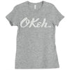 okeh records Ladies Fitted T-Shirt