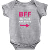 she thinks i'm crazy Baby Onesie