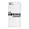 the boring company black logo iPhone 7 Case