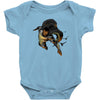 midnight flight Baby Onesie