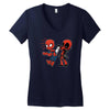 underoos Women's V-Neck T-Shirt