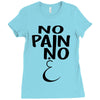 no pain Ladies Fitted T-Shirt